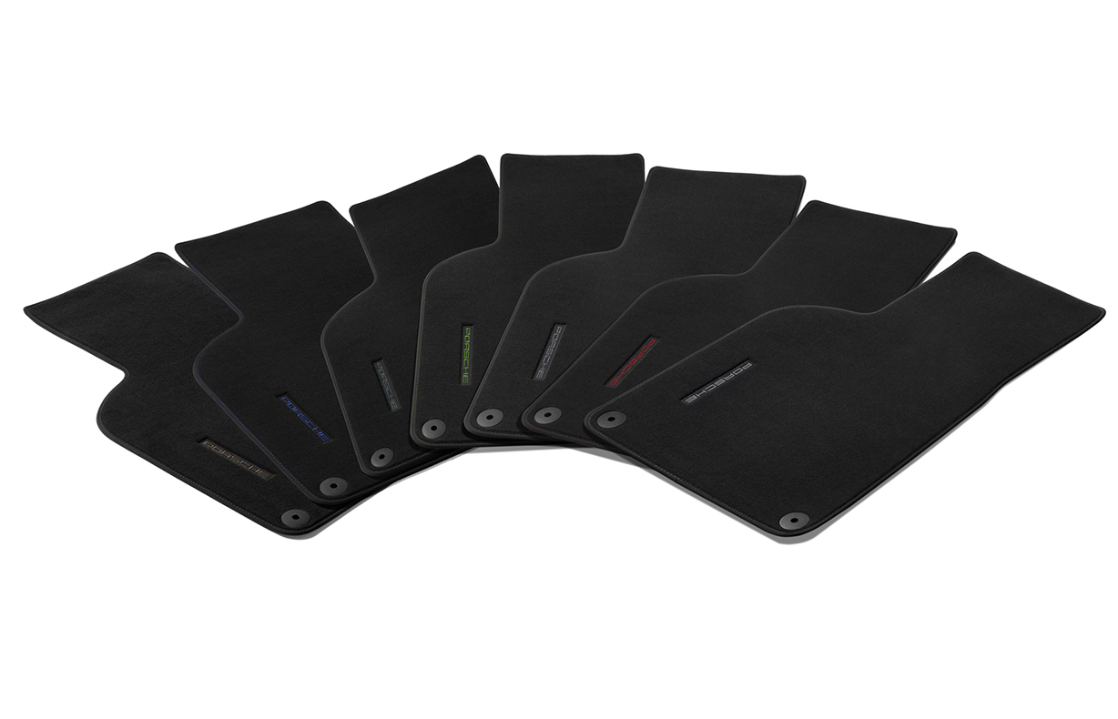 パーソナルマット Exclusive Floormat Set - 992 : Suncoast Porsche Parts & Accessories